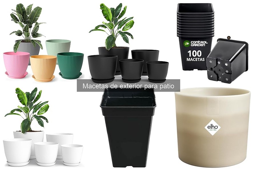 Macetas de Exterior para Patio: Características y Usos