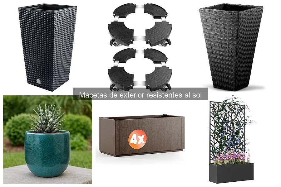 Macetas de Exterior Resistentes al Sol: Características y Beneficios