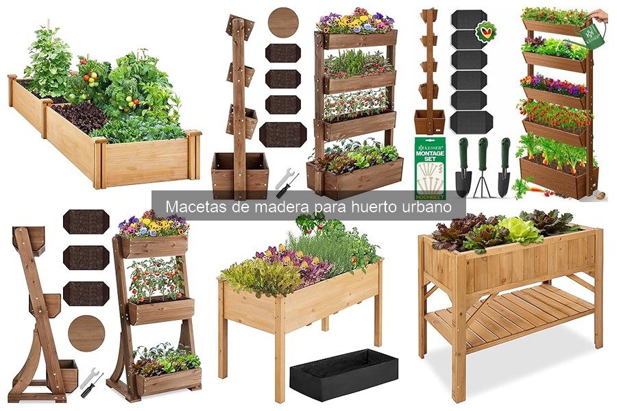 Macetas de Madera: ¿Son Realmente Sostenibles para el Huerto Urbano?