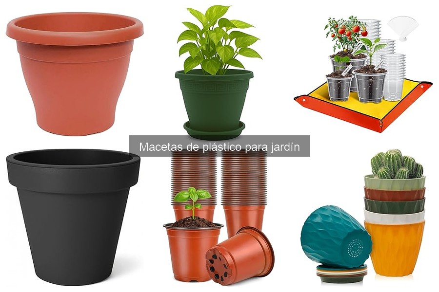 Macetas de plástico reciclado: beneficios y características
