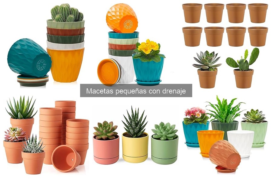 Macetas Pequeñas con Drenaje: Beneficios y Características