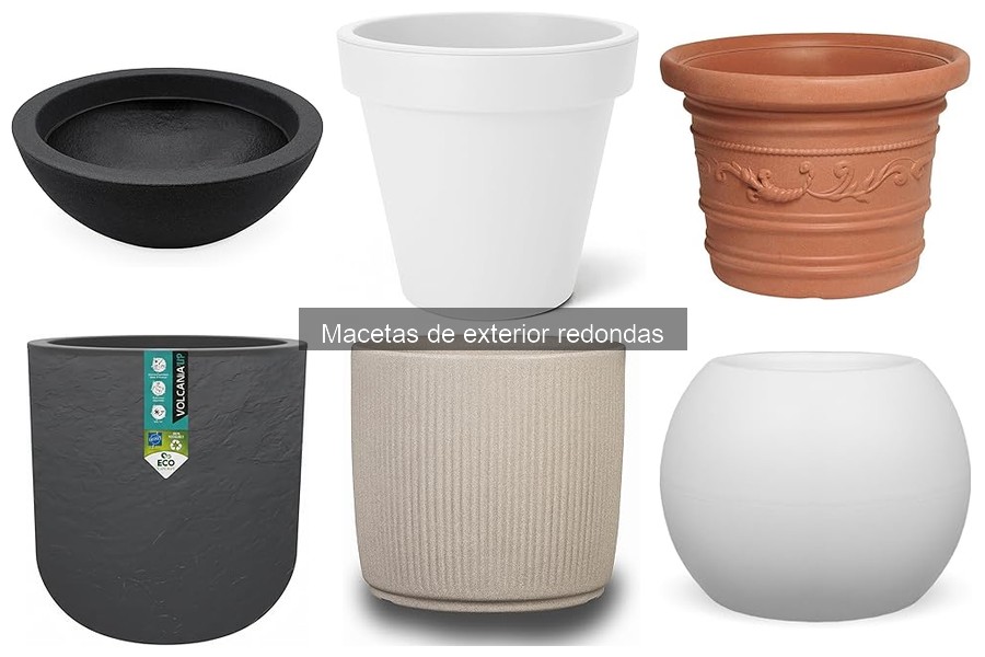Macetas Redondas de Exterior: Características y Beneficios