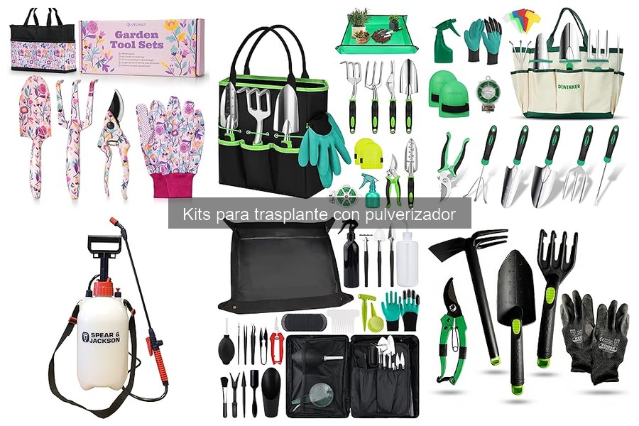 Mantenimiento de Kits para Trasplante con Pulverizador