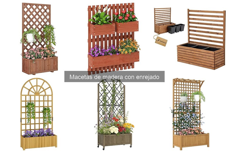 Mantenimiento de Macetas de Madera con Enrejado: Guía Práctica