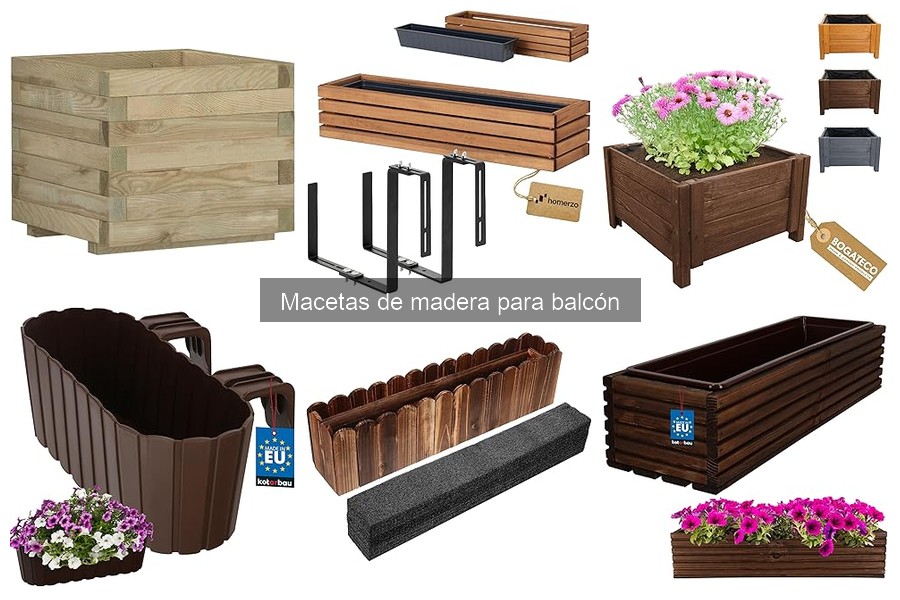 Mantenimiento de macetas de madera para balcón: consejos y técnicas
