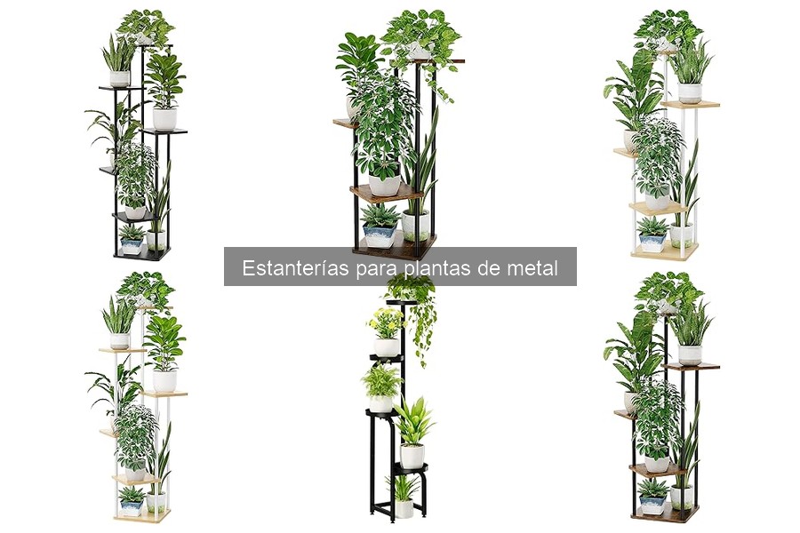 Mejores estanterías de metal para interiores: comparativa 2023