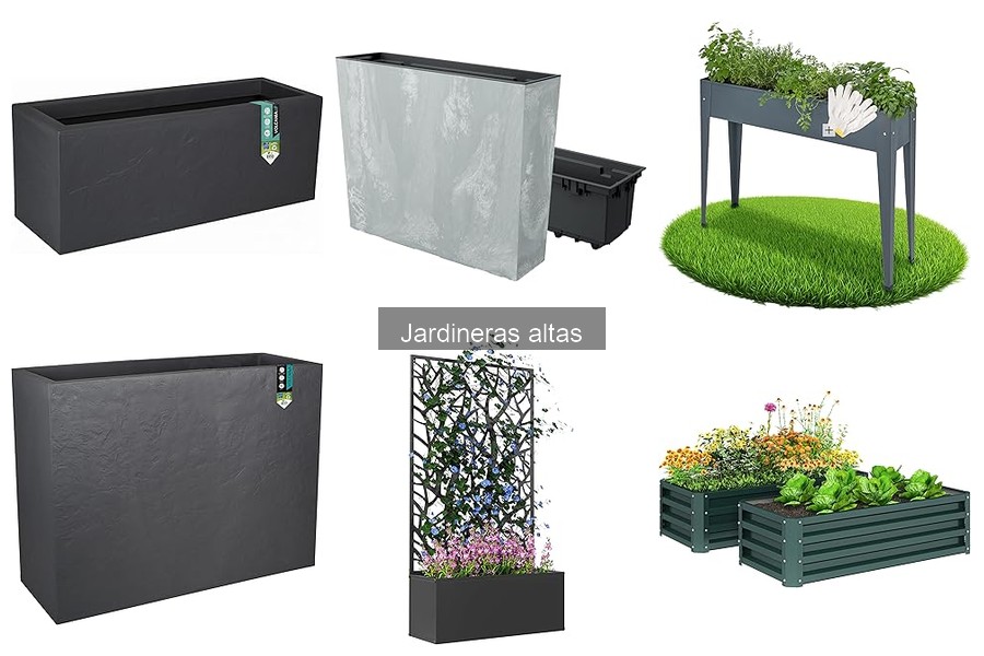 Mejores jardineras altas para exteriores: Estilo y funcionalidad
