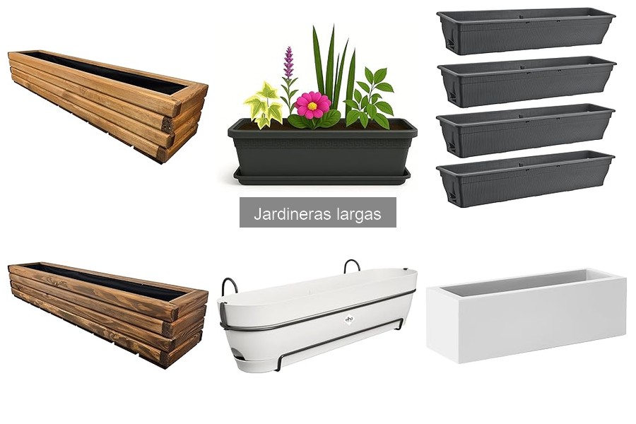 Mejores jardineras largas para interiores: Guía de compras