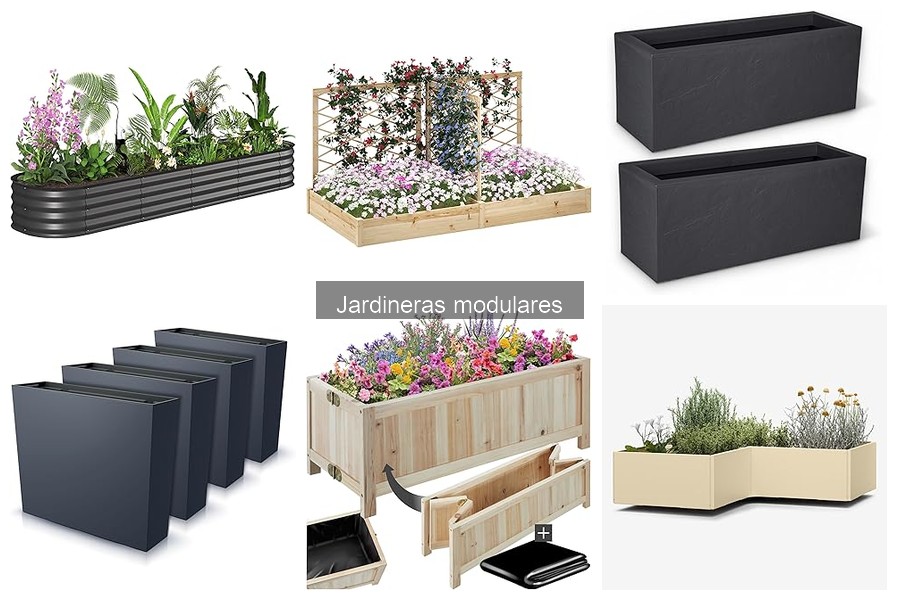 Mejores Jardineras Modulares para Espacios Pequeños