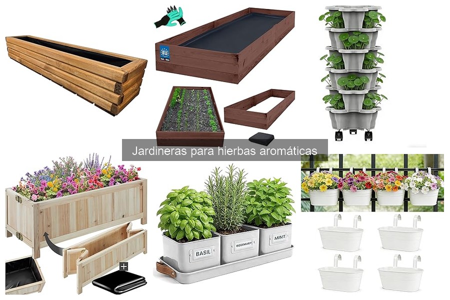 Mejores jardineras para hierbas aromáticas en interiores