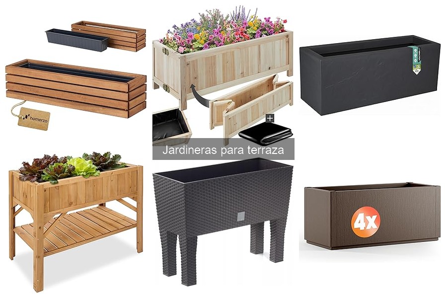 Mejores jardineras para terrazas pequeñas: opciones top