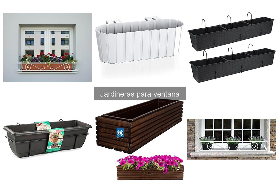 Mejores jardineras para ventana en apartamentos