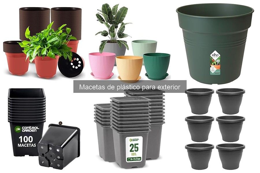 Mejores macetas de plástico para exterior 2023: guía comparativa