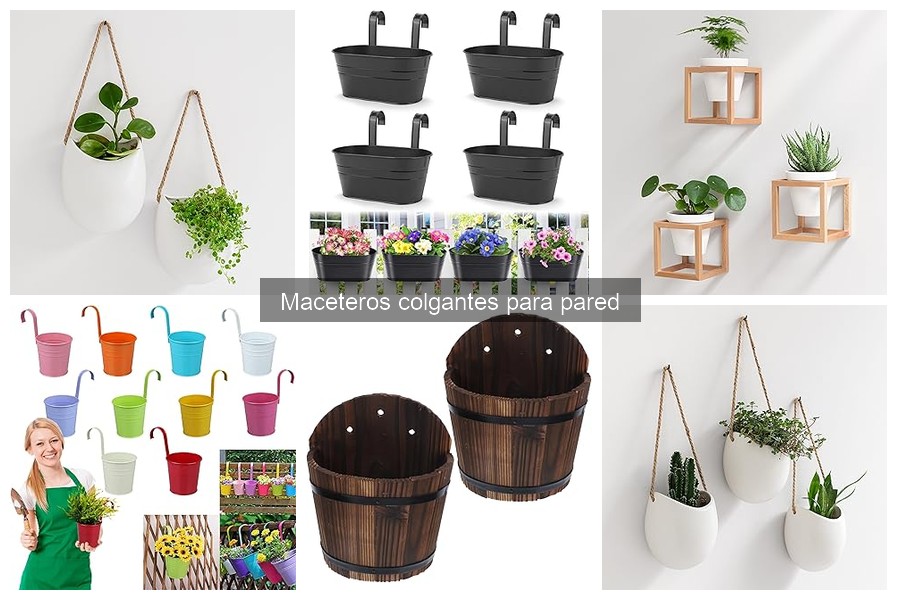 Mejores Maceteros Colgantes para Espacios Pequeños