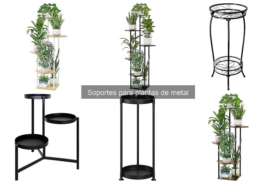 Mejores marcas de soportes para plantas de metal en 2023