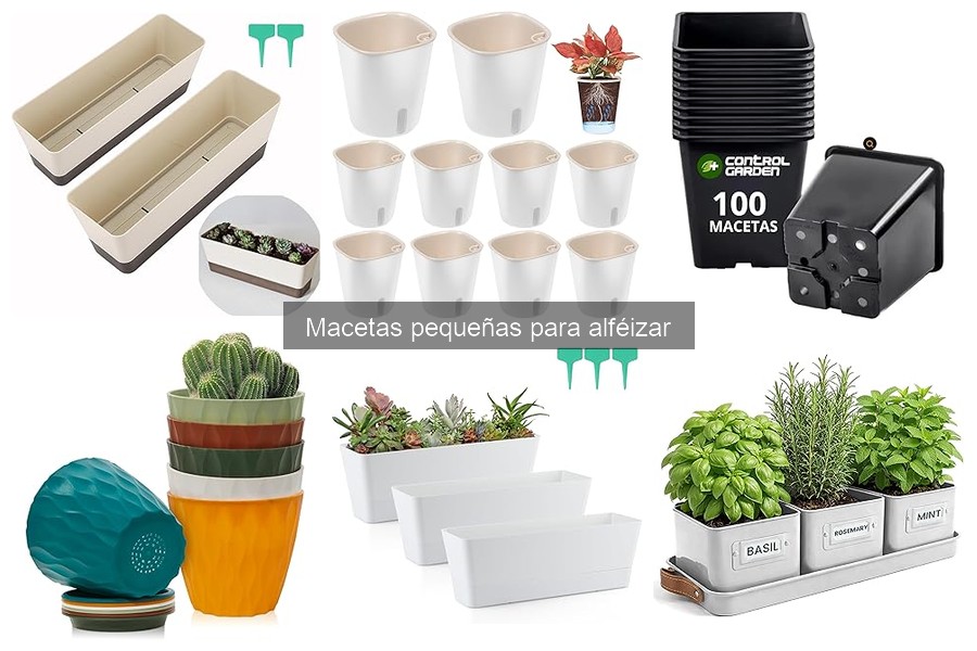 Mejores materiales para macetas pequeñas de alféizar