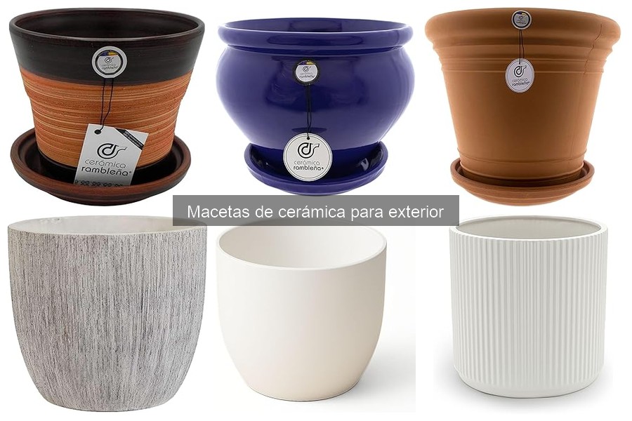 Mejores Ofertas en Macetas de Cerámica para Exterior