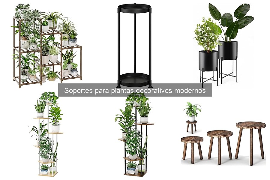 Mejores soportes decorativos para plantas en 2023