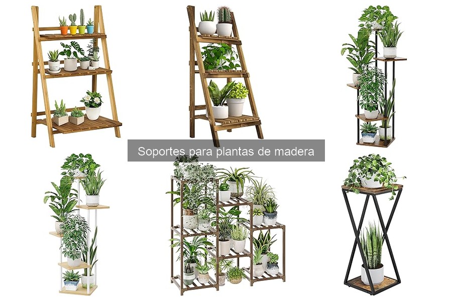 Mejores soportes para plantas de madera para interiores