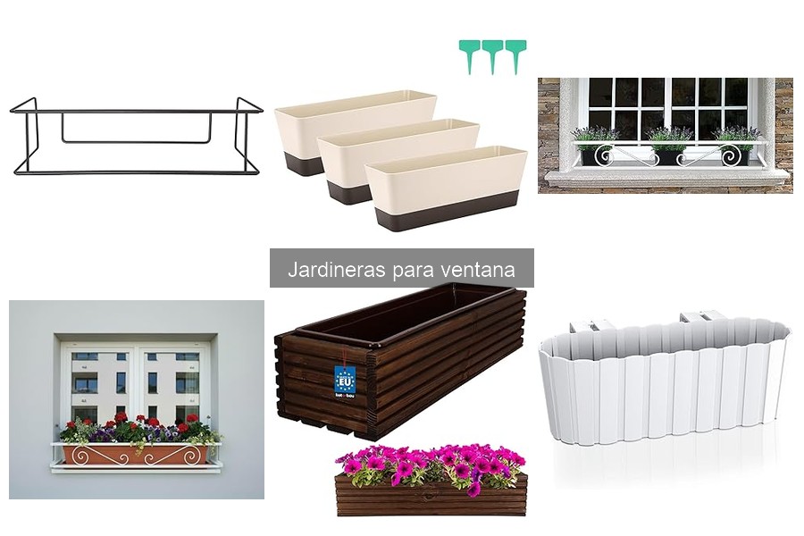 Ofertas en jardineras para ventana: descuentos imperdibles
