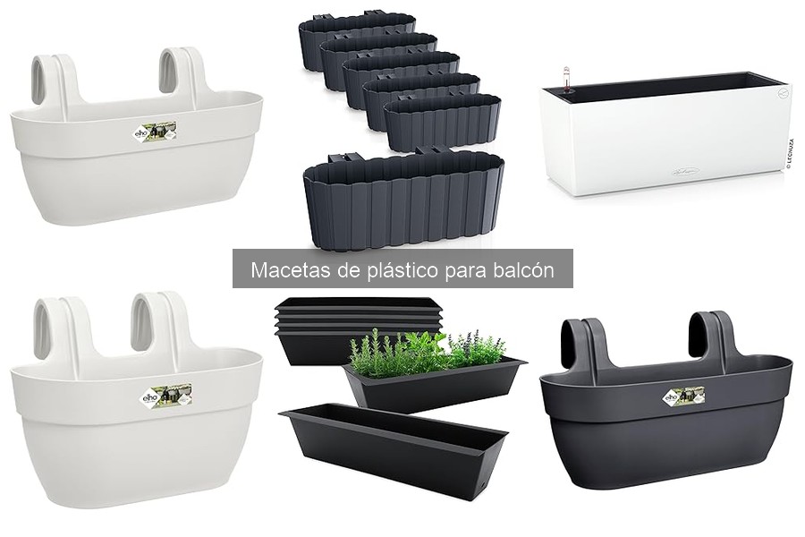 Ofertas en macetas de plástico para balcón: ¡Ahorra hoy!