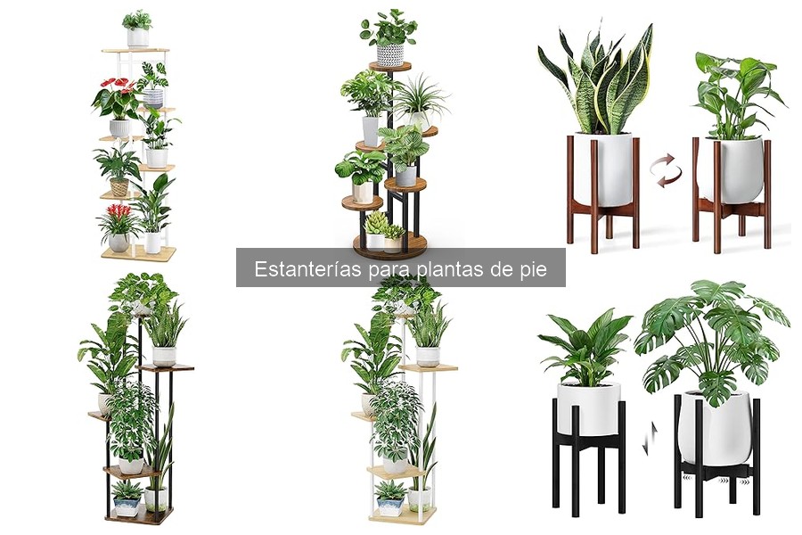 Ofertas y precios de estanterías para plantas de pie
