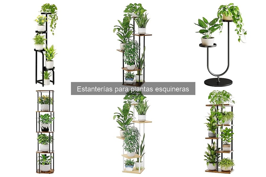 Ofertas y precios de estanterías para plantas esquineras
