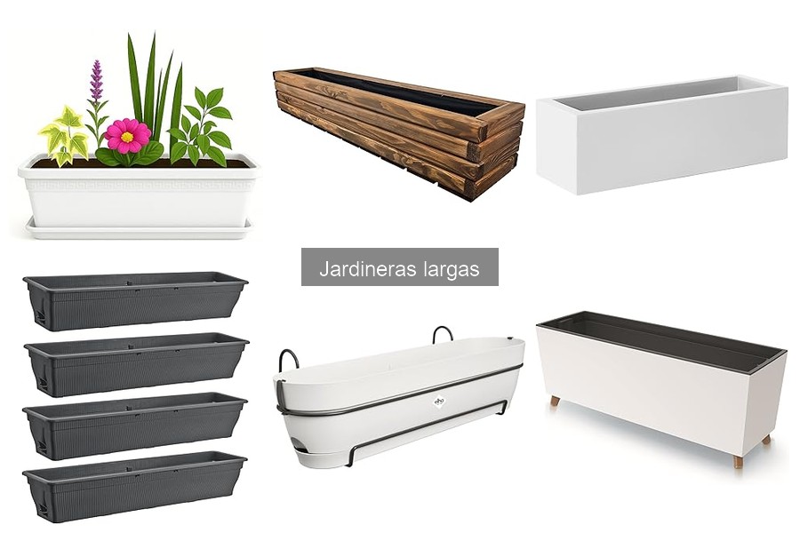 Ofertas y precios de jardineras largas para tu hogar