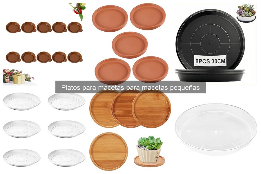 Ofertas y precios de platos para macetas pequeñas