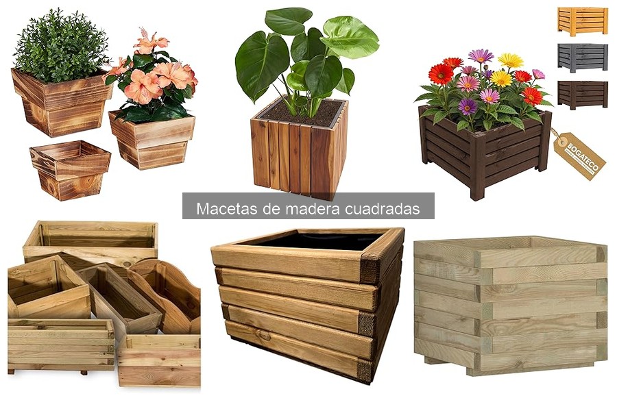 Opiniones sobre macetas de madera cuadradas: ¿valen la pena?