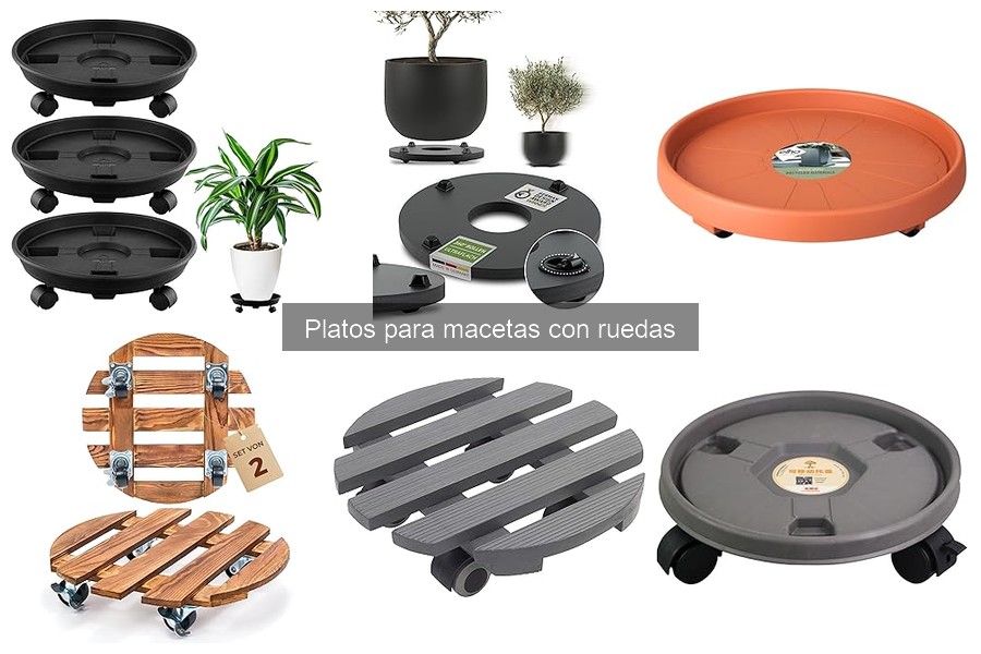 Opiniones sobre platos con ruedas para macetas: pros y contras