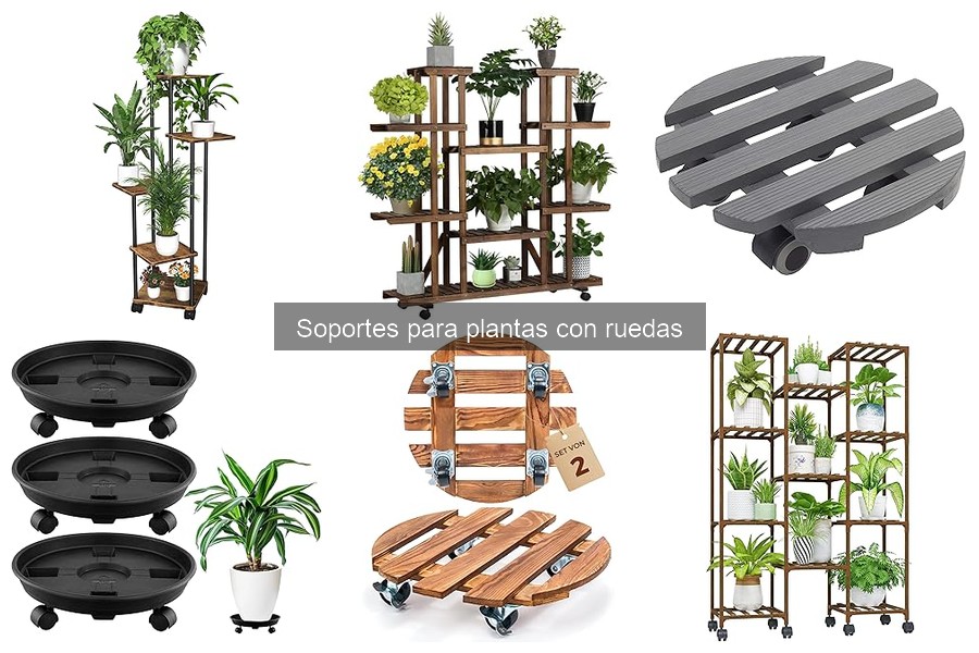Opiniones sobre Soportes para Plantas con Ruedas
