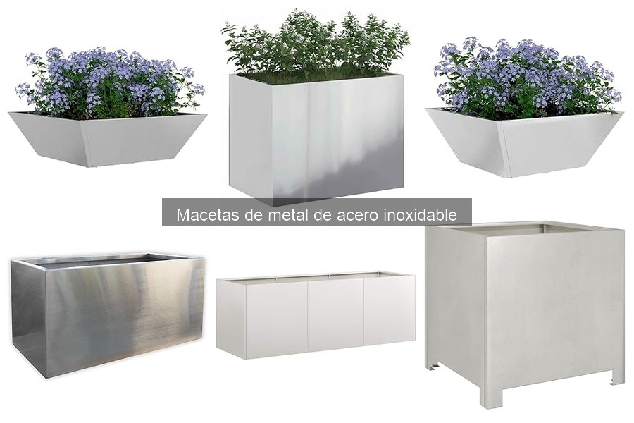 Precios de Macetas de Metal de Acero Inoxidable: Comparativa