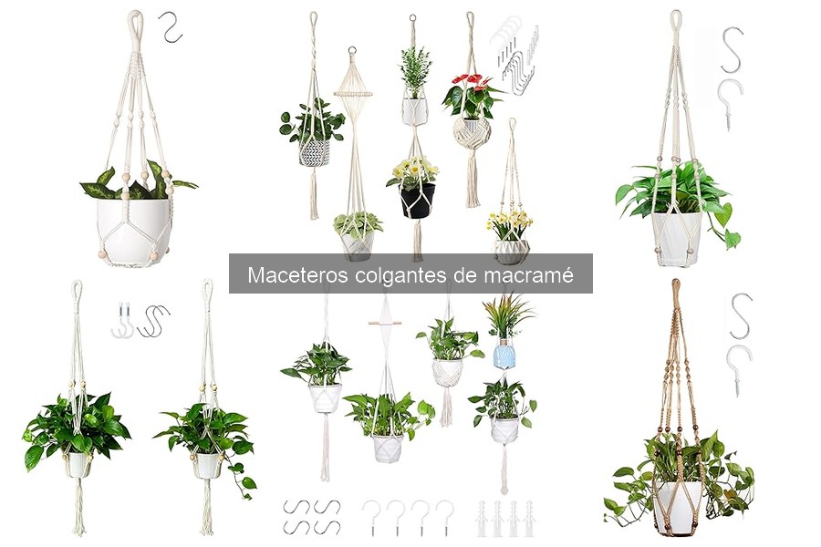 Precios de Maceteros Colgantes de Macramé: Guía y Comparativa
