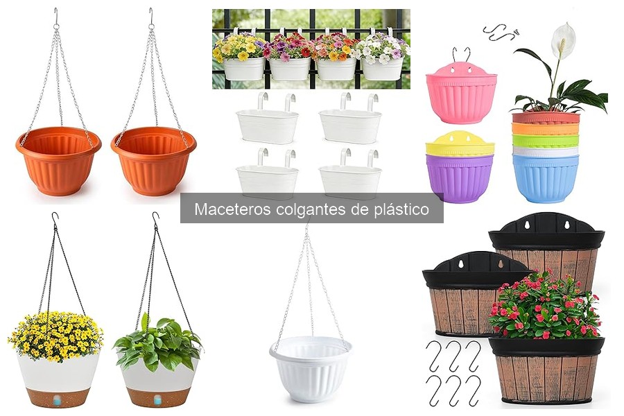 Precios de maceteros colgantes de plástico: ¡ofertas y tips!