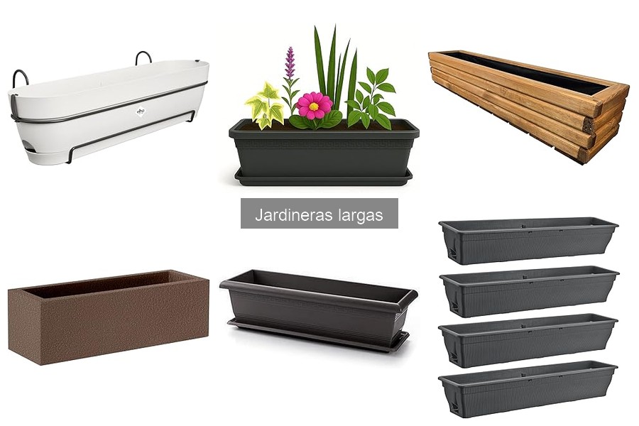 Preguntas Frecuentes sobre Jardineras Largas