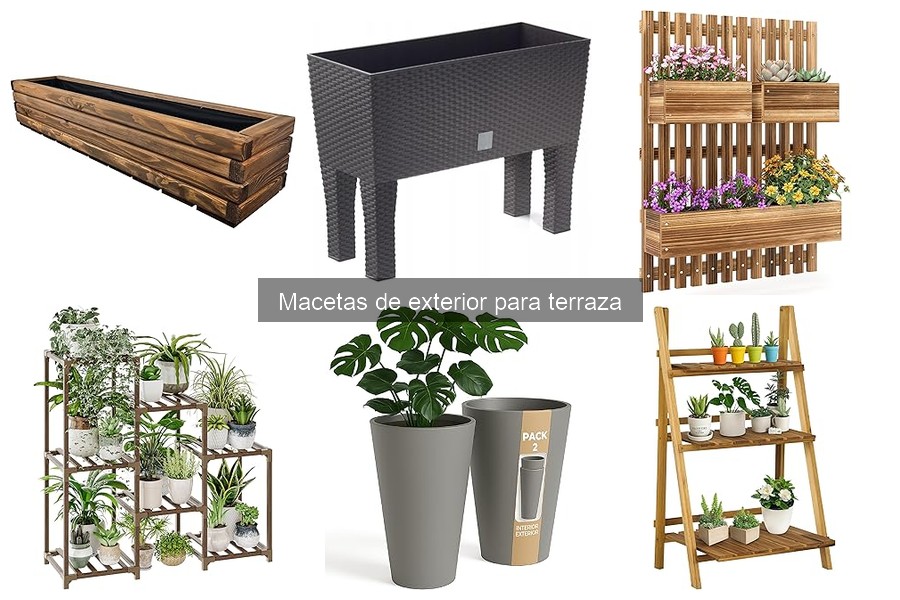 Problemas comunes al usar macetas de exterior para terraza