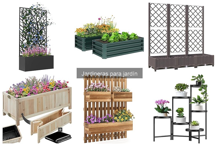 Problemas comunes con jardineras para jardín: Soluciones efectivas
