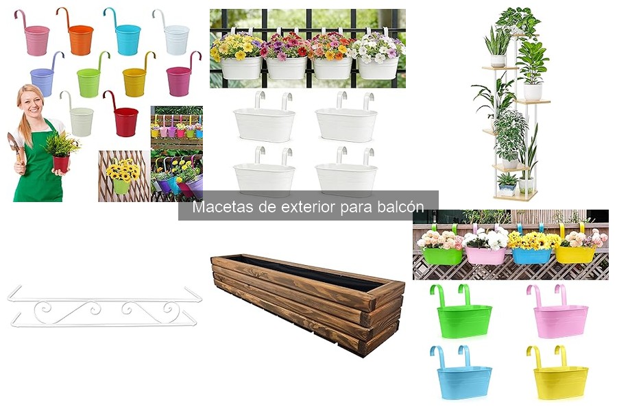 Problemas comunes con macetas de exterior en balcones