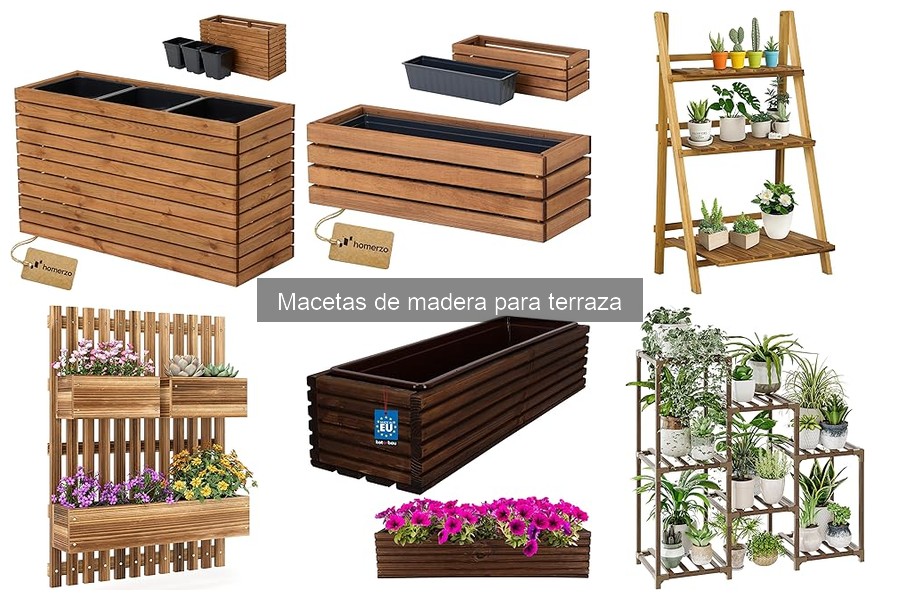 Problemas comunes con macetas de madera en la terraza