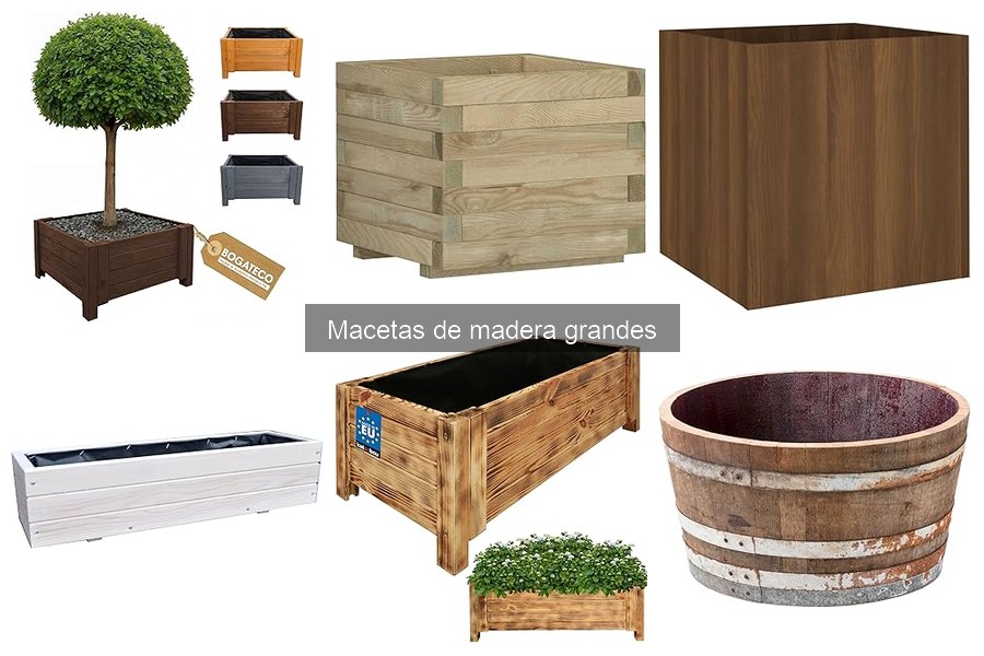 Problemas comunes con macetas de madera grandes y soluciones