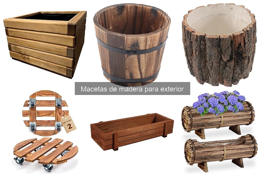 Problemas comunes con macetas de madera para exterior