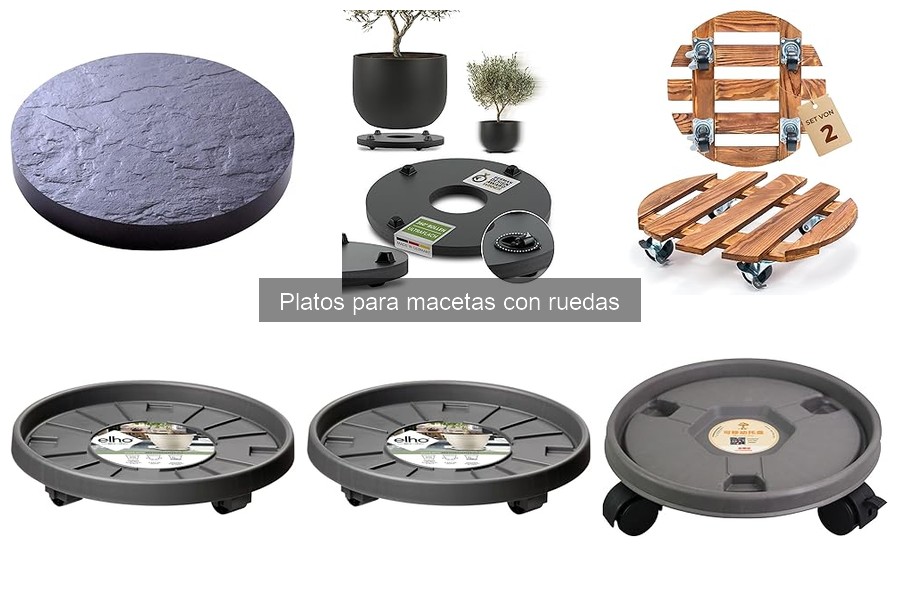 Problemas comunes con platos para macetas con ruedas