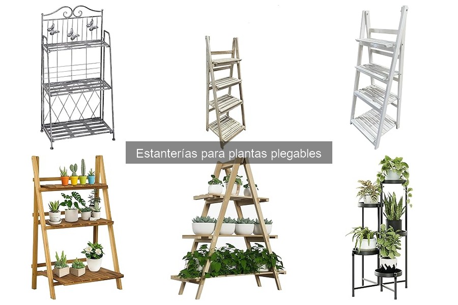 ¿Qué son las estanterías para plantas plegables? Descúbrelas