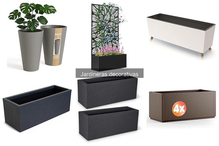¿Qué son las jardineras decorativas? Características y diferencias