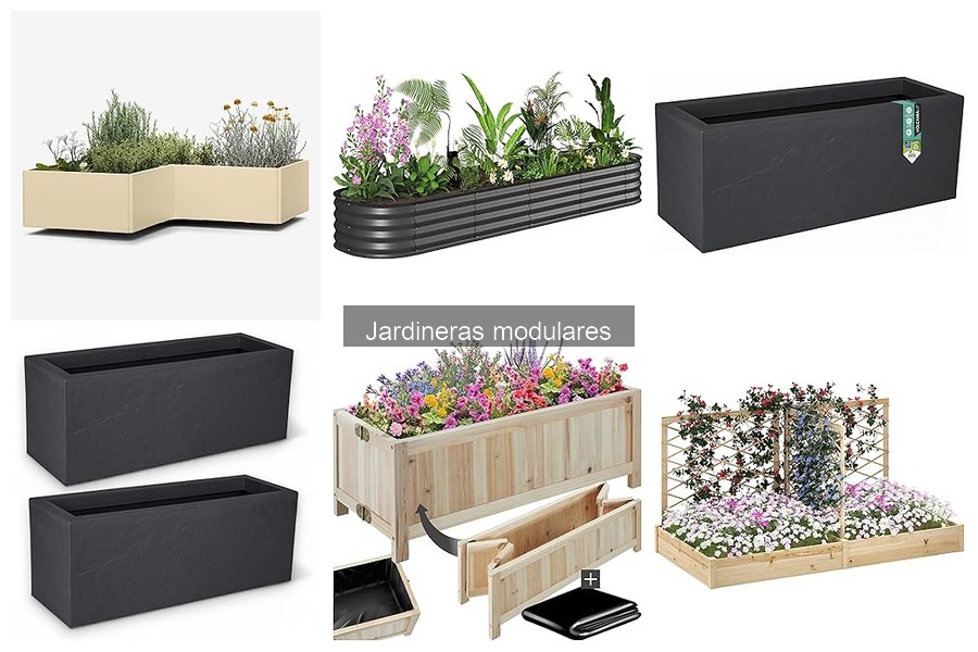 ¿Qué son las jardineras modulares? Características y usos