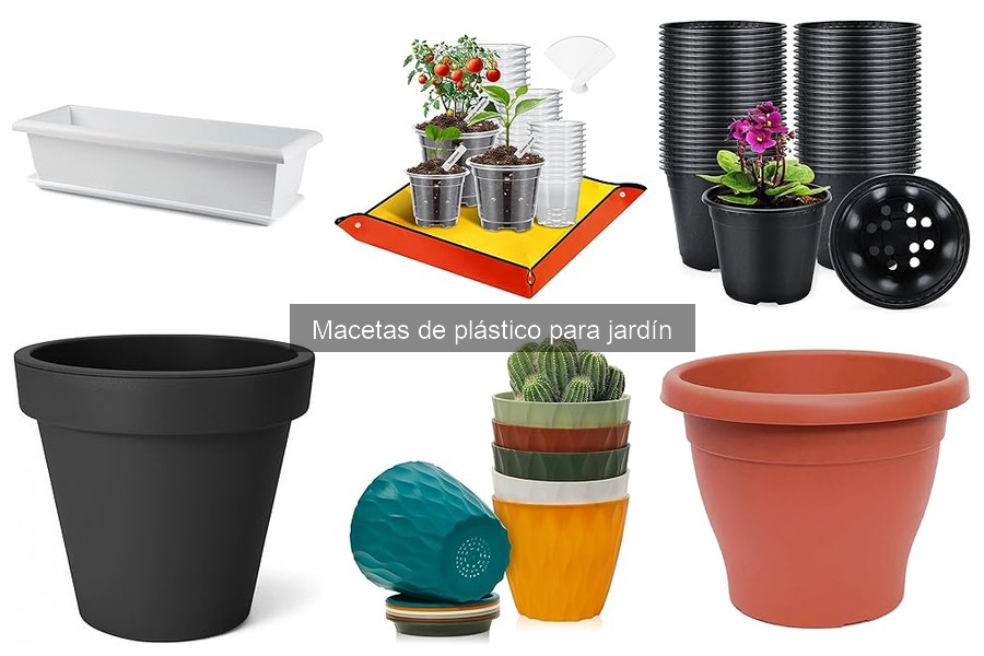 ¿Qué son las macetas de plástico para jardín? Beneficios y características