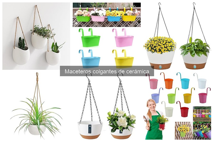 ¿Qué son los maceteros colgantes de cerámica y sus beneficios?
