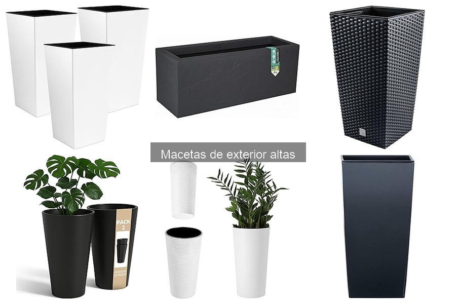 Soluciona problemas de drenaje en macetas altas de exterior