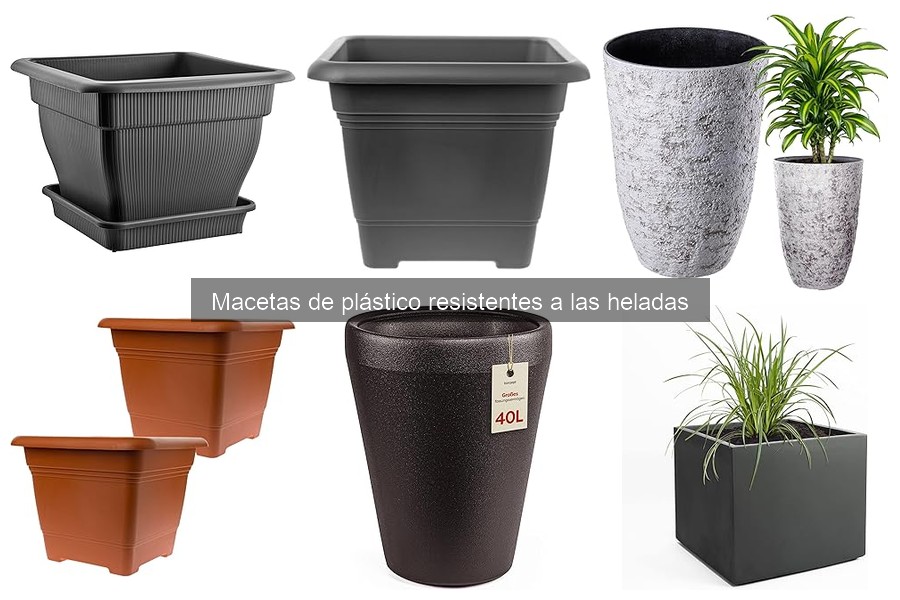 ¿Son las macetas de plástico resistentes a las heladas ecológicas?